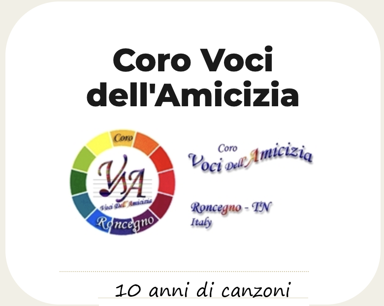 10 anni di canzoni - Coro Voci dell'Amicizia (2008)